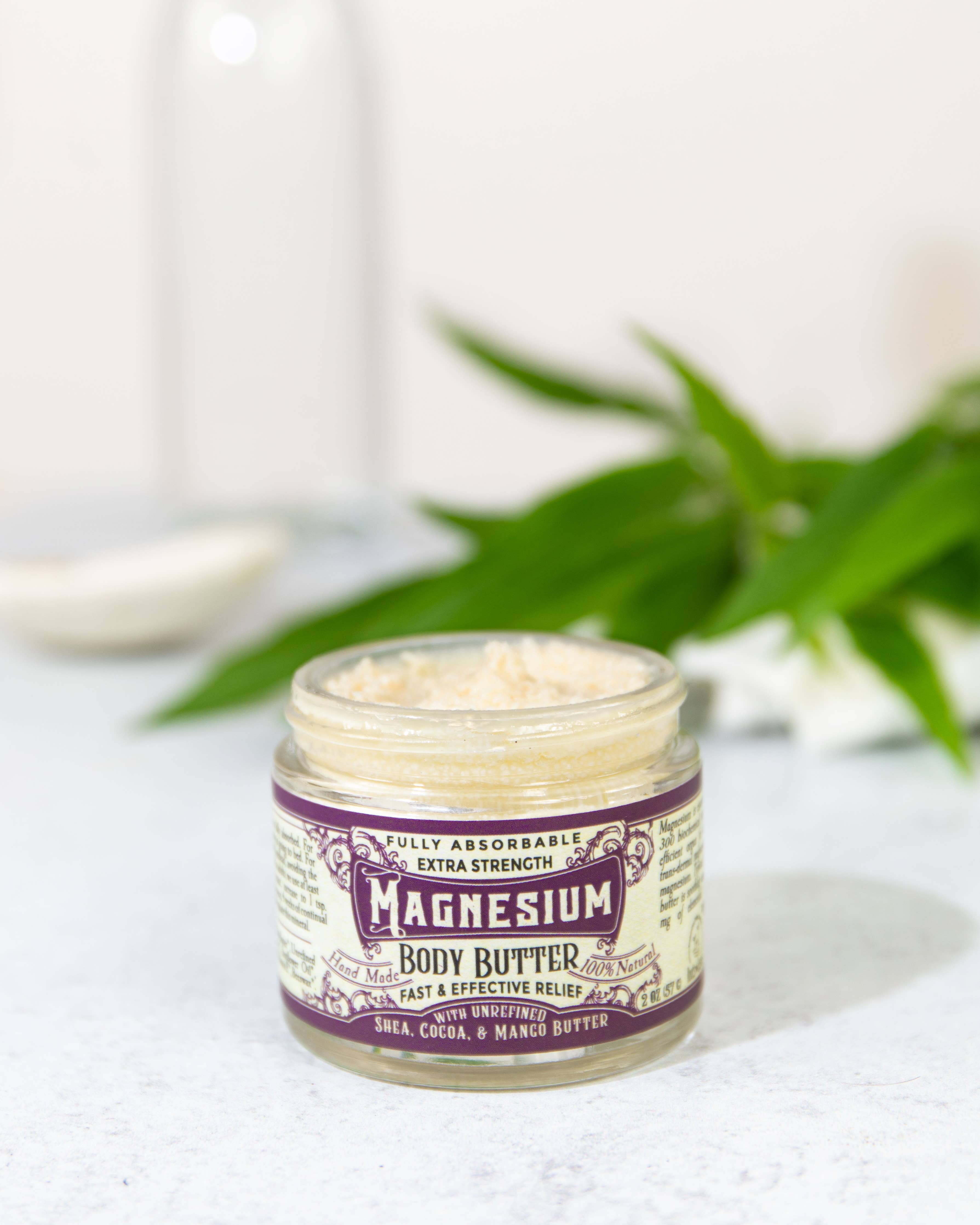 Magnesium Body Butter by Roots & Leaves 2 oz