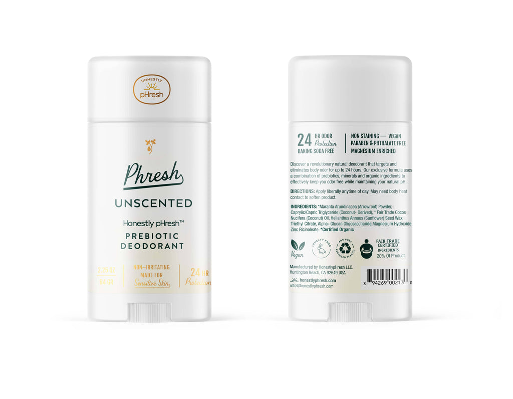 PHree Unscented Deodorant by Honestly pHresh 2.25oz