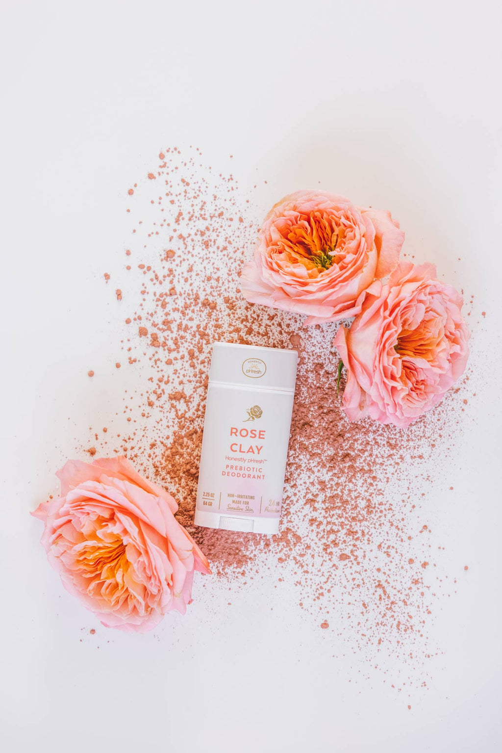 Rose Clay Deodorant by Honestly pHresh 2.25oz