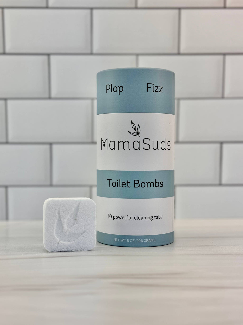 Toilet Bomb Cleaning Tabs by MamaSuds 10 tablets