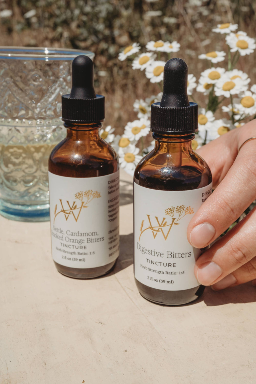 Nettle, Cardamom, Smoked Orange Bitters by Wilderness Maven Apothecary 2fl oz