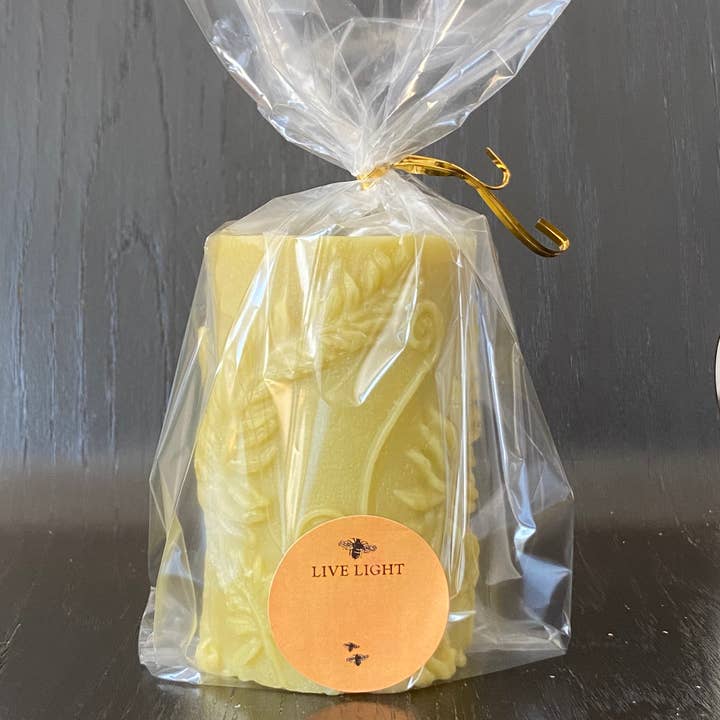 Infused Fern Life (Big Sage Brush) by Live Light Beeswax Candles