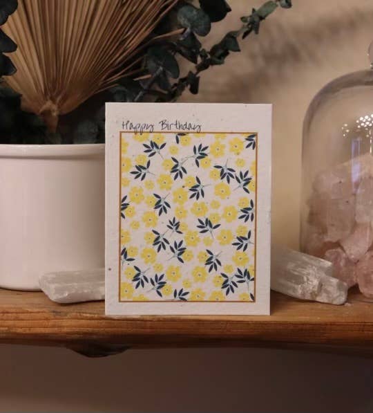 Plantable Birthday Card by The Raven's Edge Studio 1 card