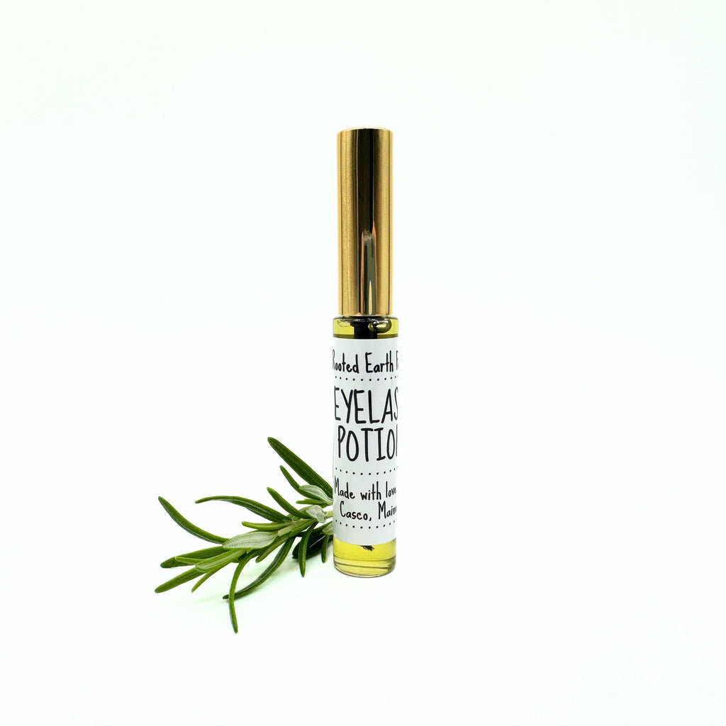 Herbal Infused Natural Eyelash Serum by Rooted Earth Farm + Apothecary
