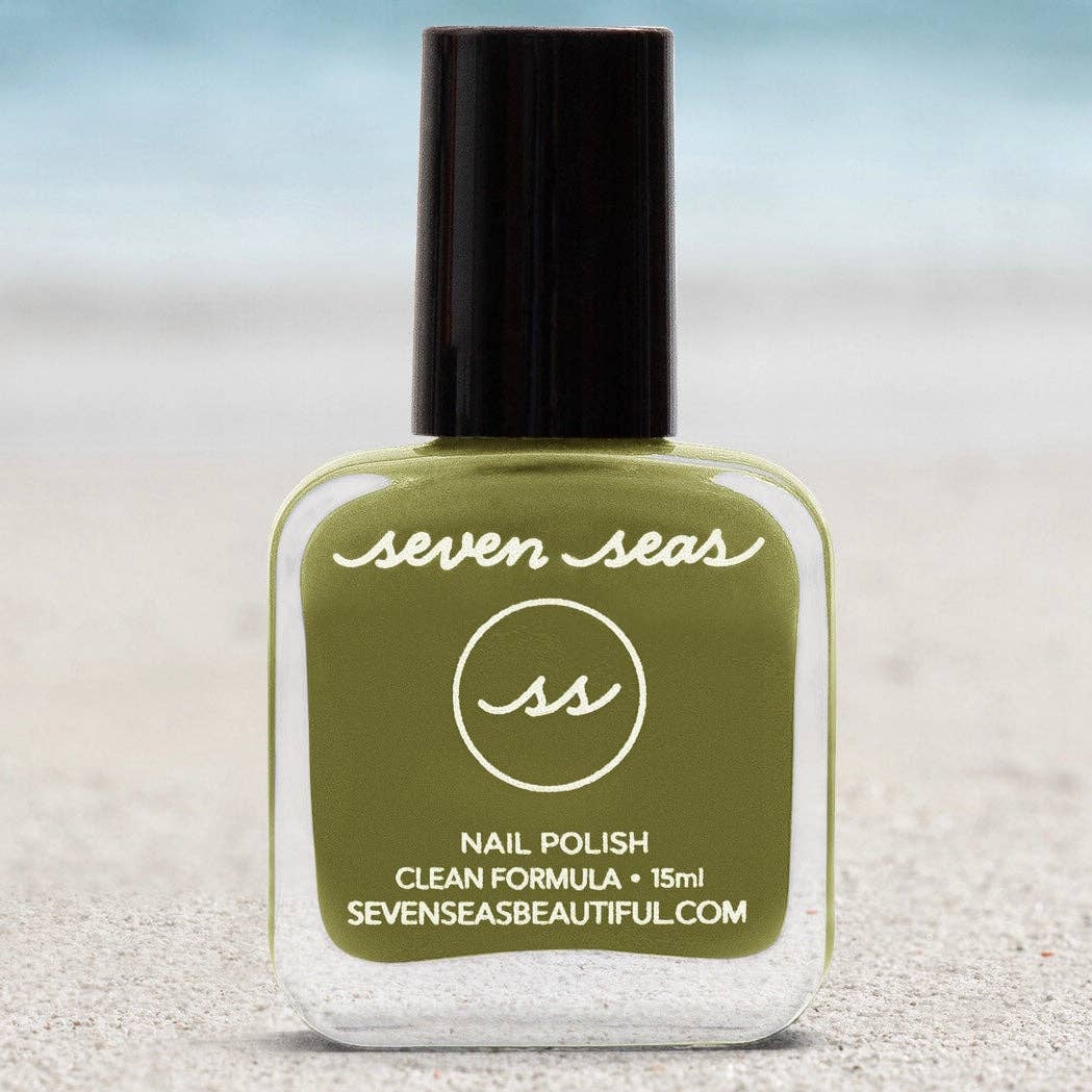 Non-Toxic Nail Polish (Seaweed) by Seven Seas