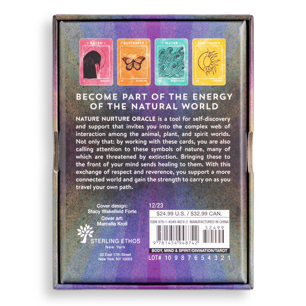 Nature Nurture Oracle: A 45-Card Deck for Growth & Healing by Marcella Kroll