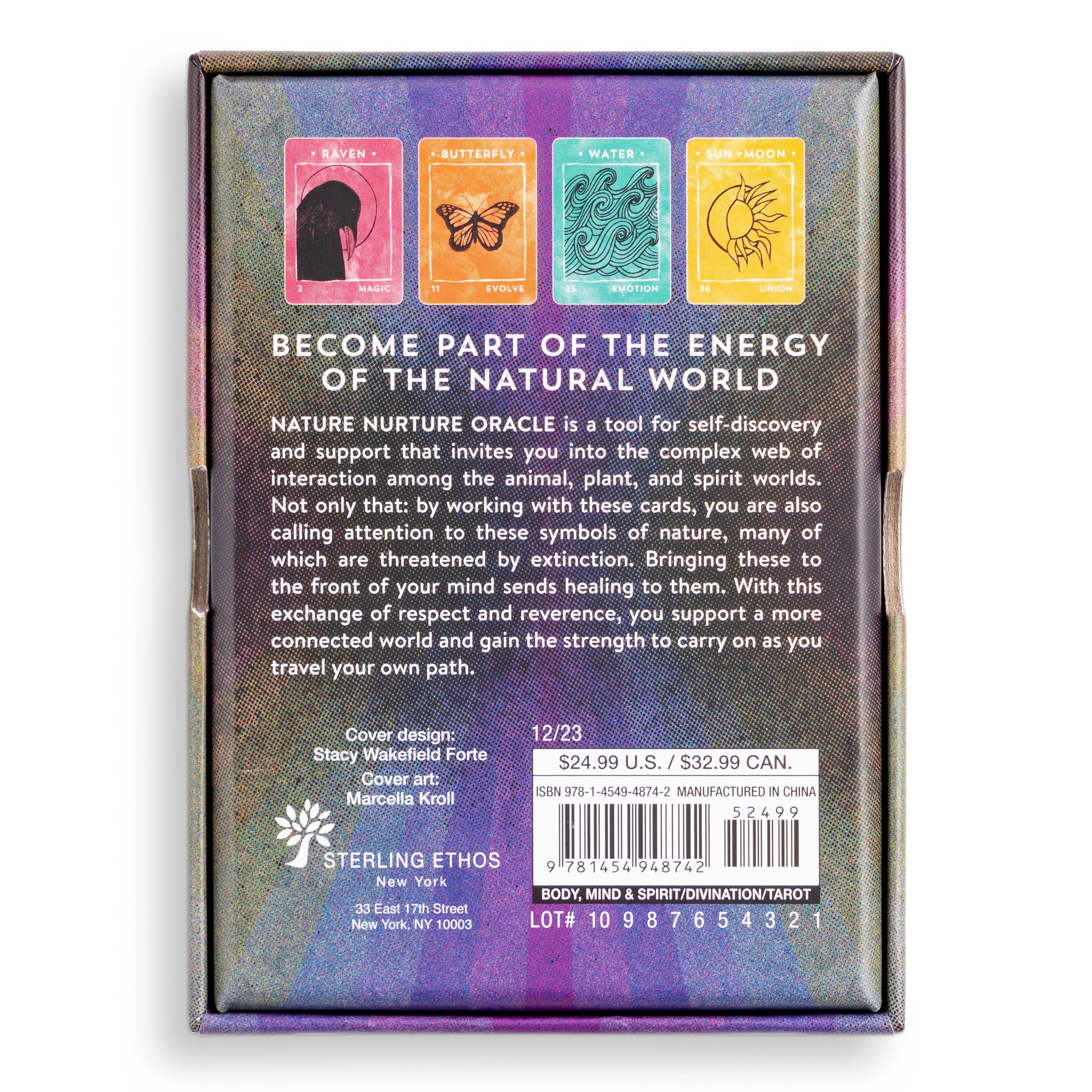 Nature Nurture Oracle: A 45-Card Deck for Growth & Healing by Marcella Kroll