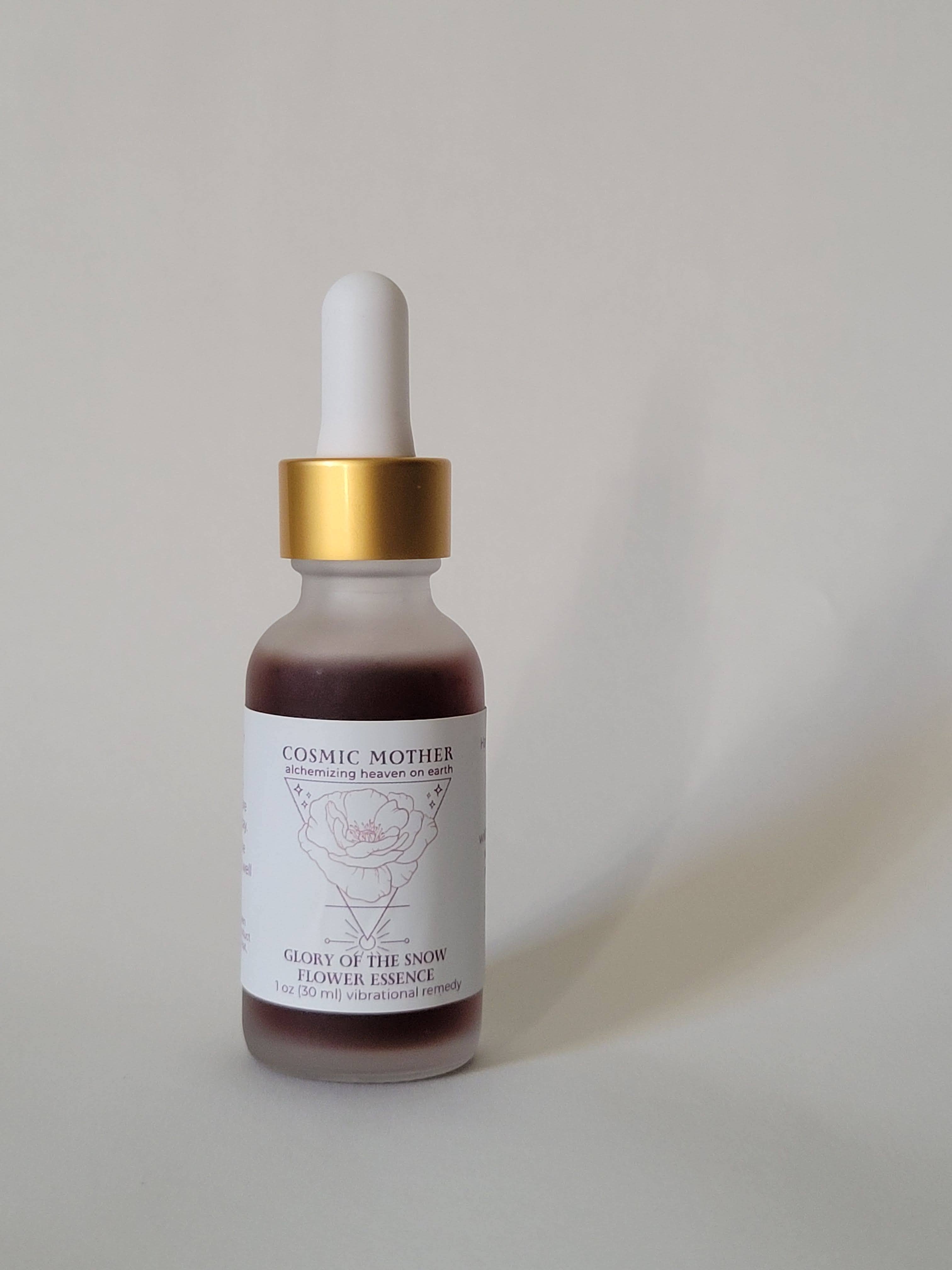 Glory of Snow Flower Essence by Cosmic Mother 1 fl oz