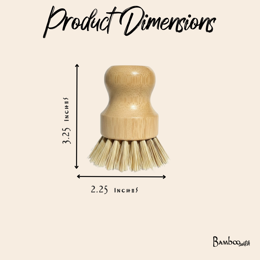 Bamboo Pot Scrubber by Bamboo Switch