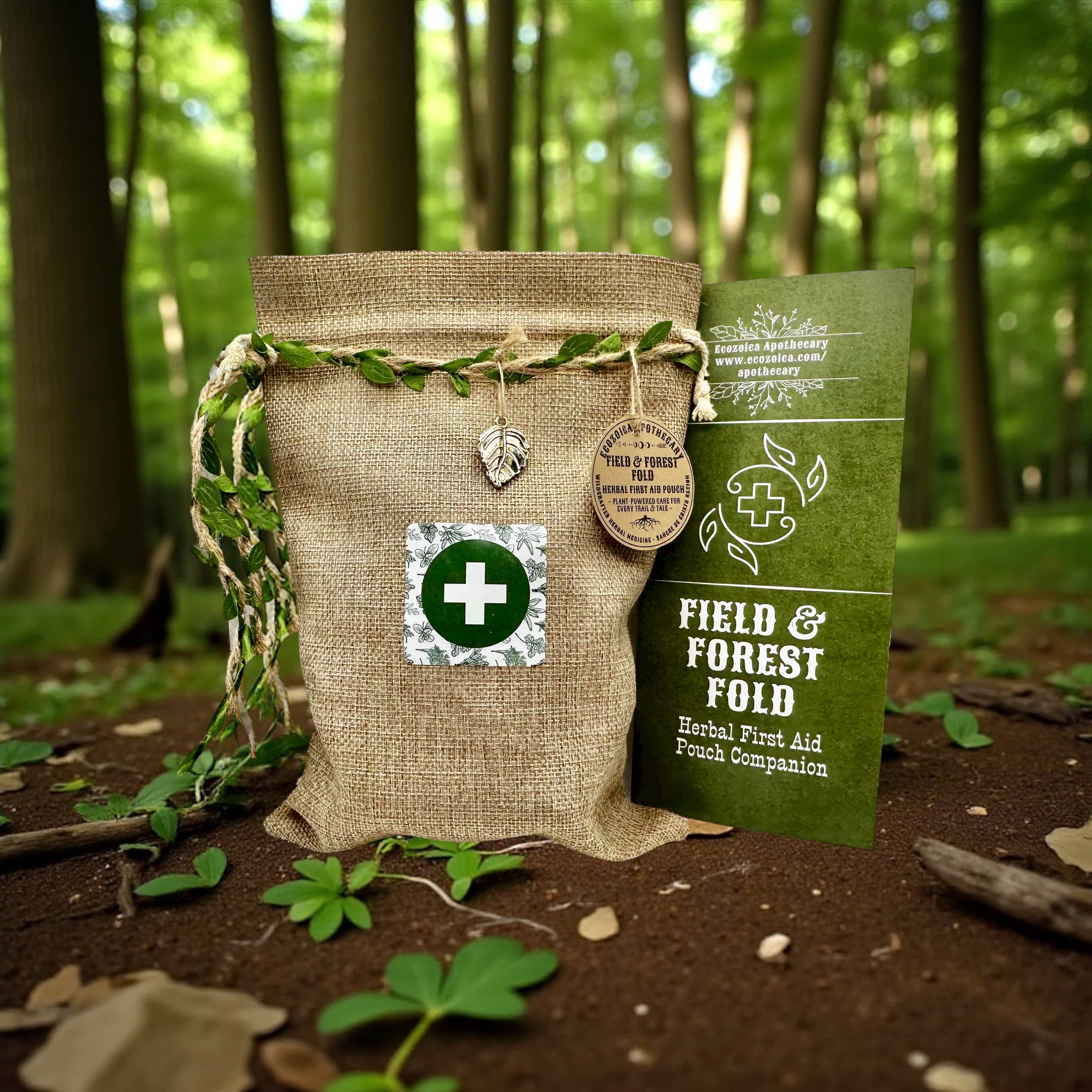 Field & Forest Fold Herbal First Aid Kit by Ecozoica Apothecary 1 kit, lots of benefits