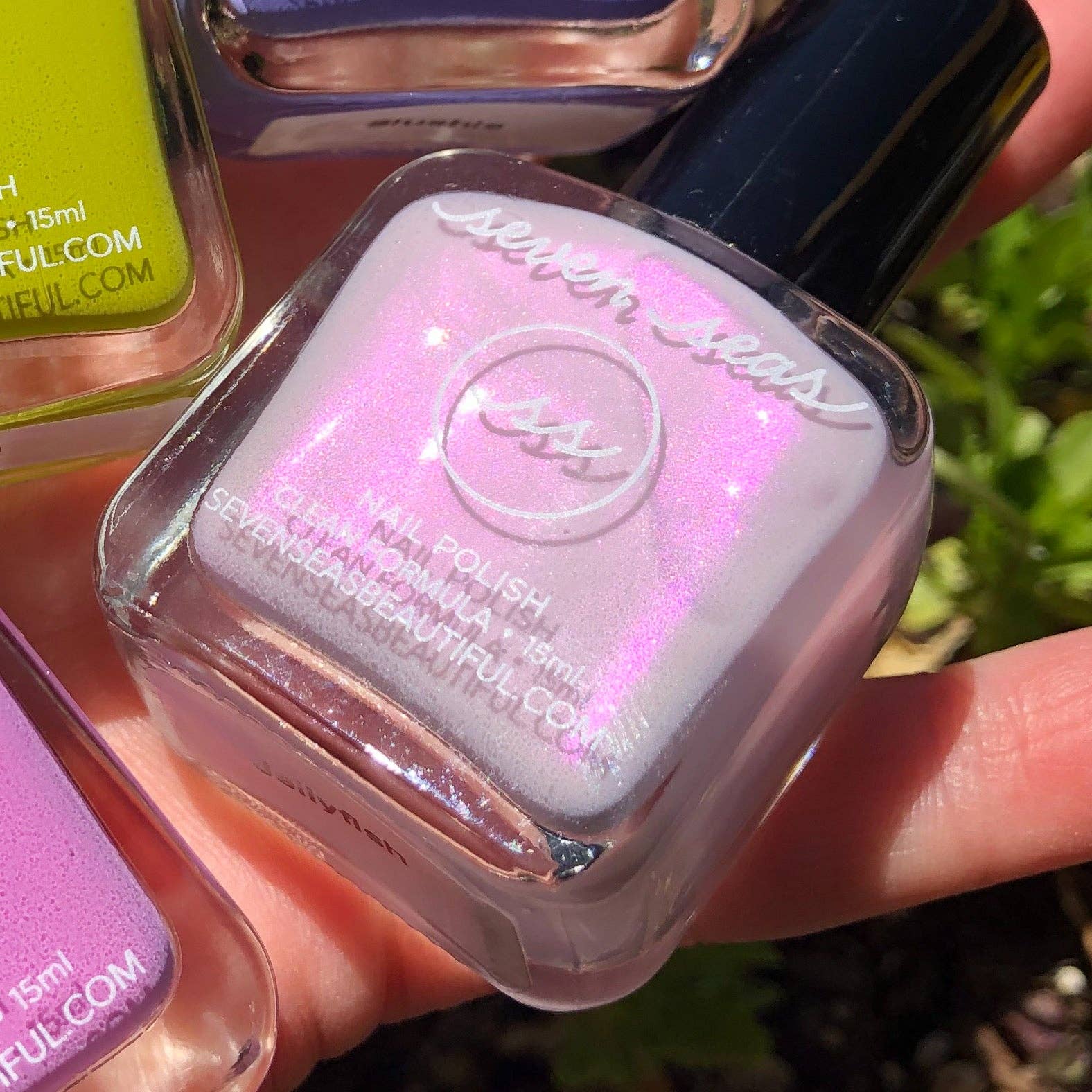 Non-Toxic Nail Polish (Jellyfish) by Seven Seas