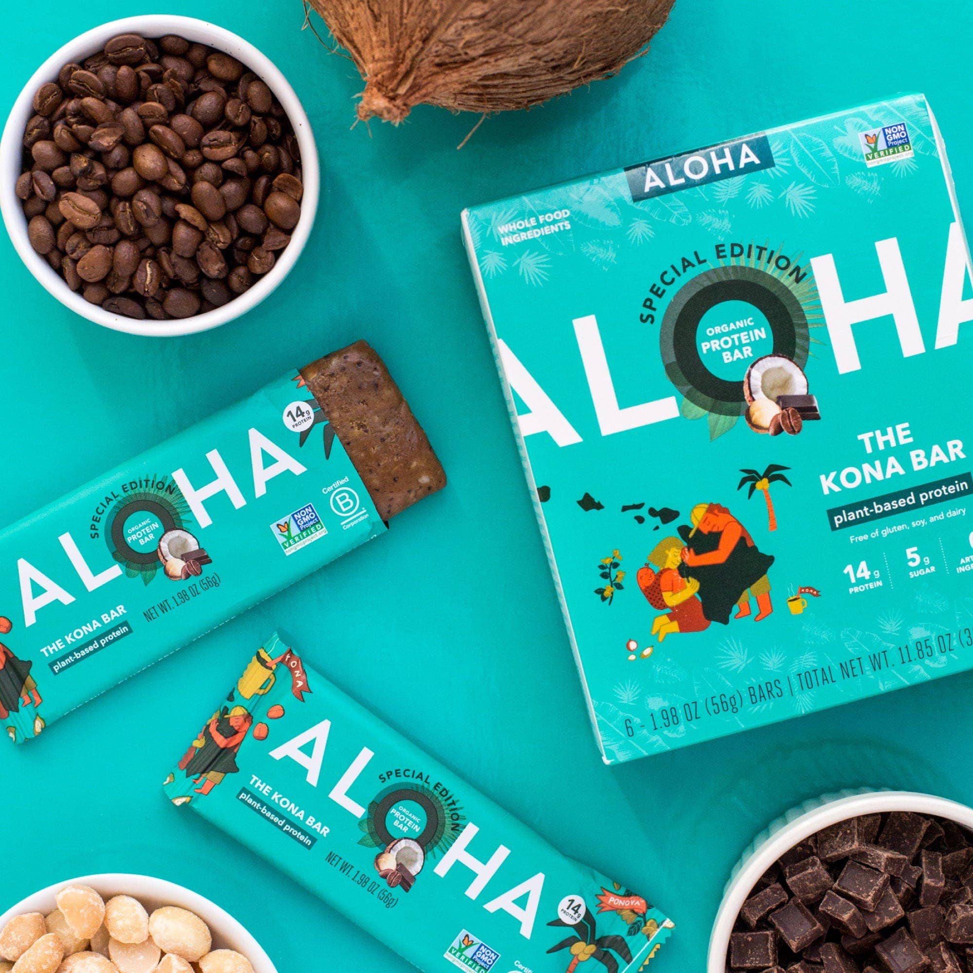 The Kona Bar by Aloha 1.98oz