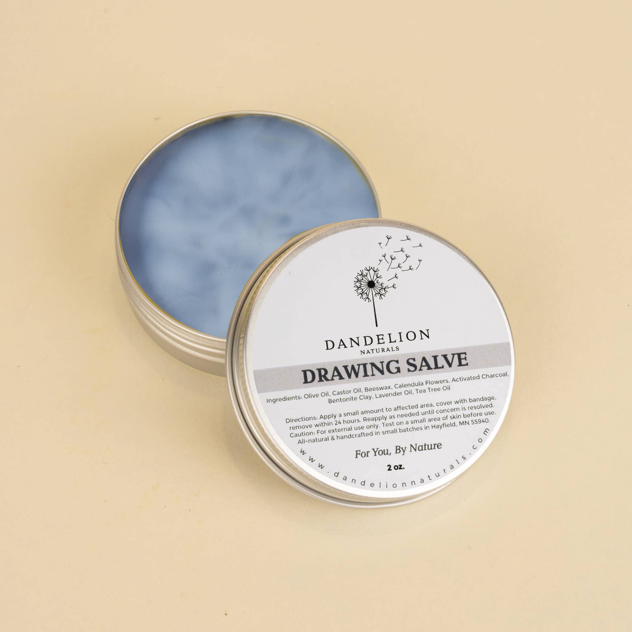 Herbal Drawing Salve by Dandelion Naturals 2 oz