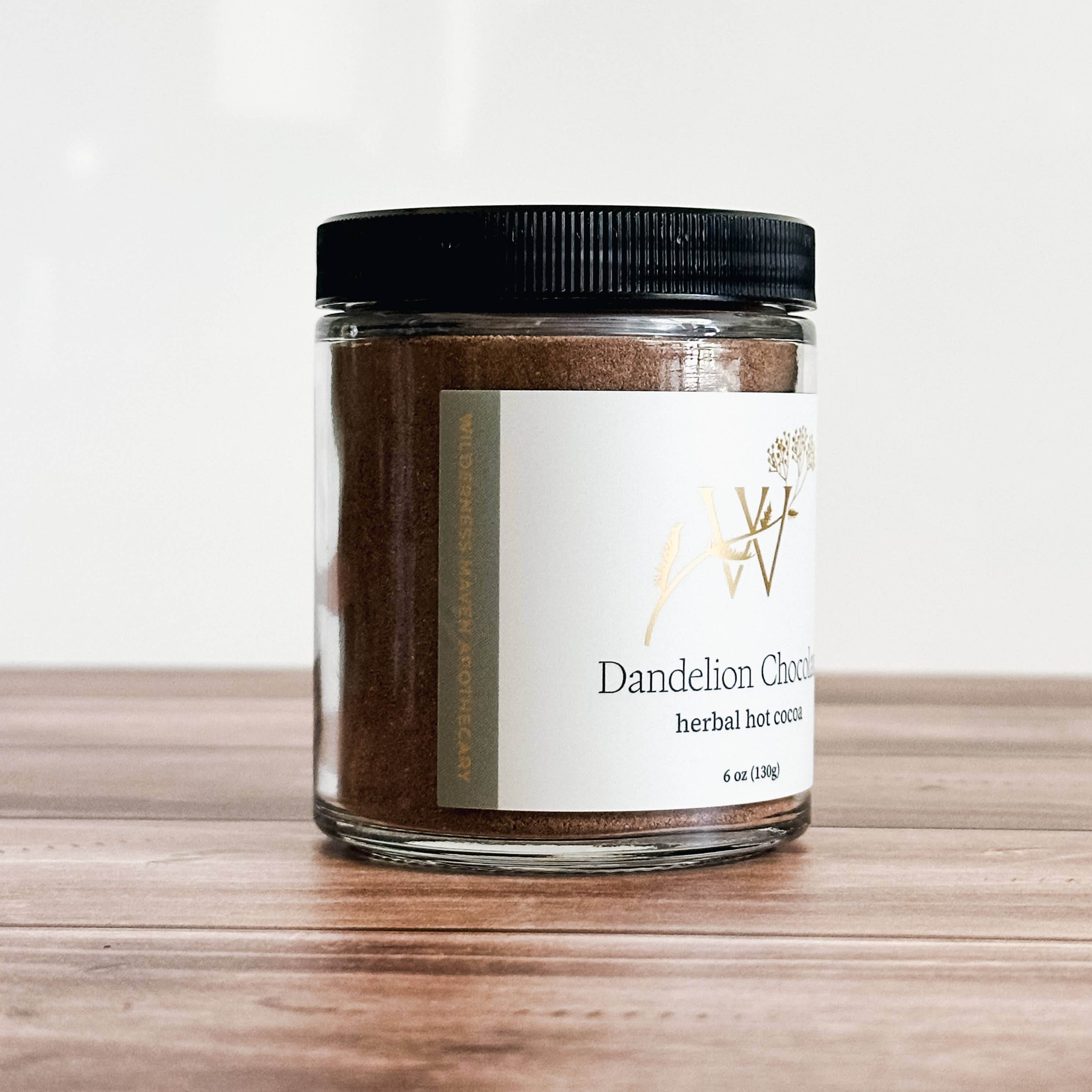 Dandelion Chocolate Herbal Hot Cocoa by Wilderness Maven Apothecary 6oz