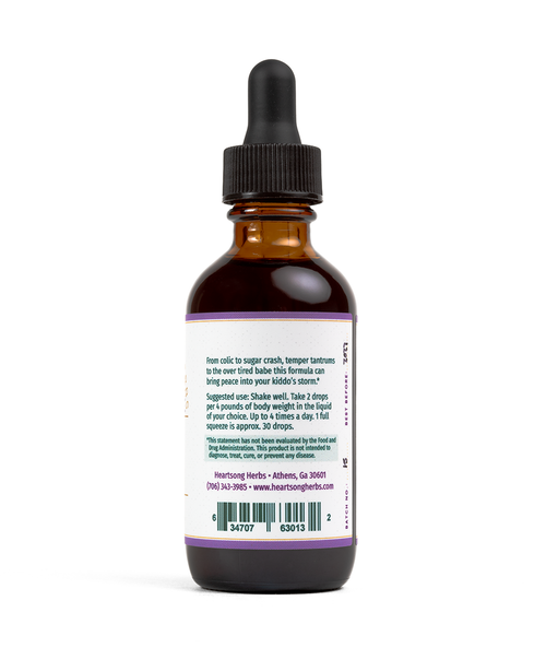 Chill Kid Tincture by Heartsong Herbs 2fl oz