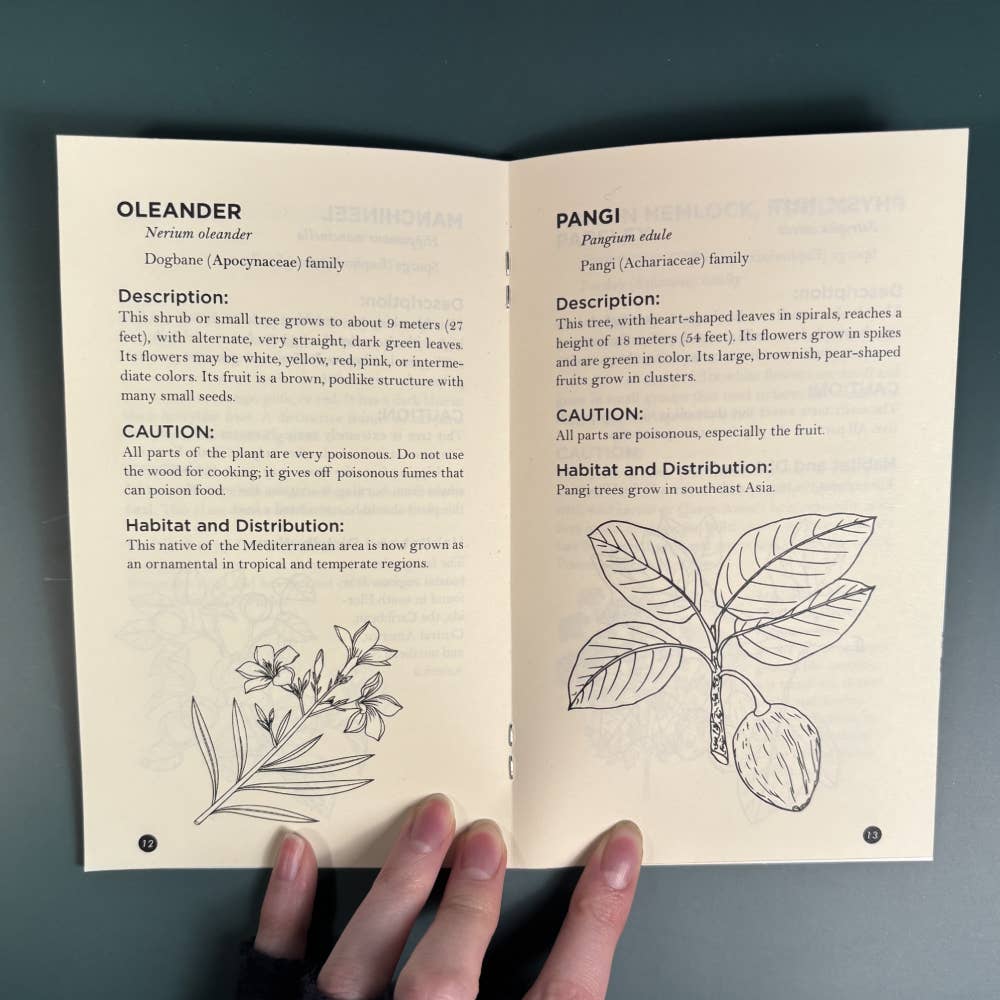 Poisonous Plants & How to Spot Them (Zine) by Uncle Sam