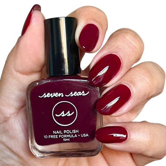Non-Toxic Nail Polish (Secret Beach) by Seven Seas