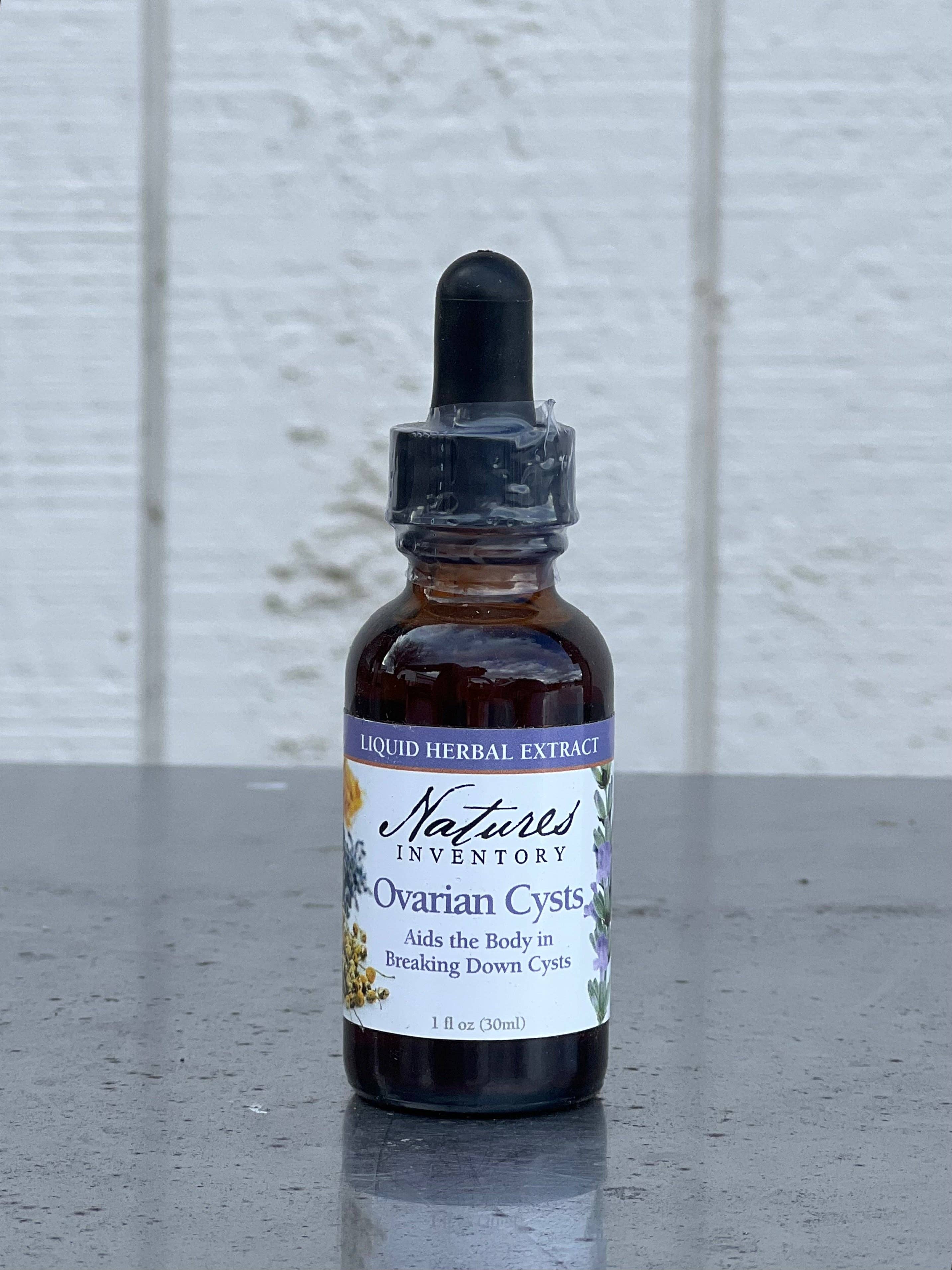 Ovarian Cysts Tincture By Nature’s Inventory 1 fl oz