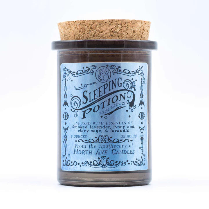 Sleeping Potion- Smoked Lavender, Ivory Oud, Clary Sage & Lavadin by North Ave Candles 6 oz