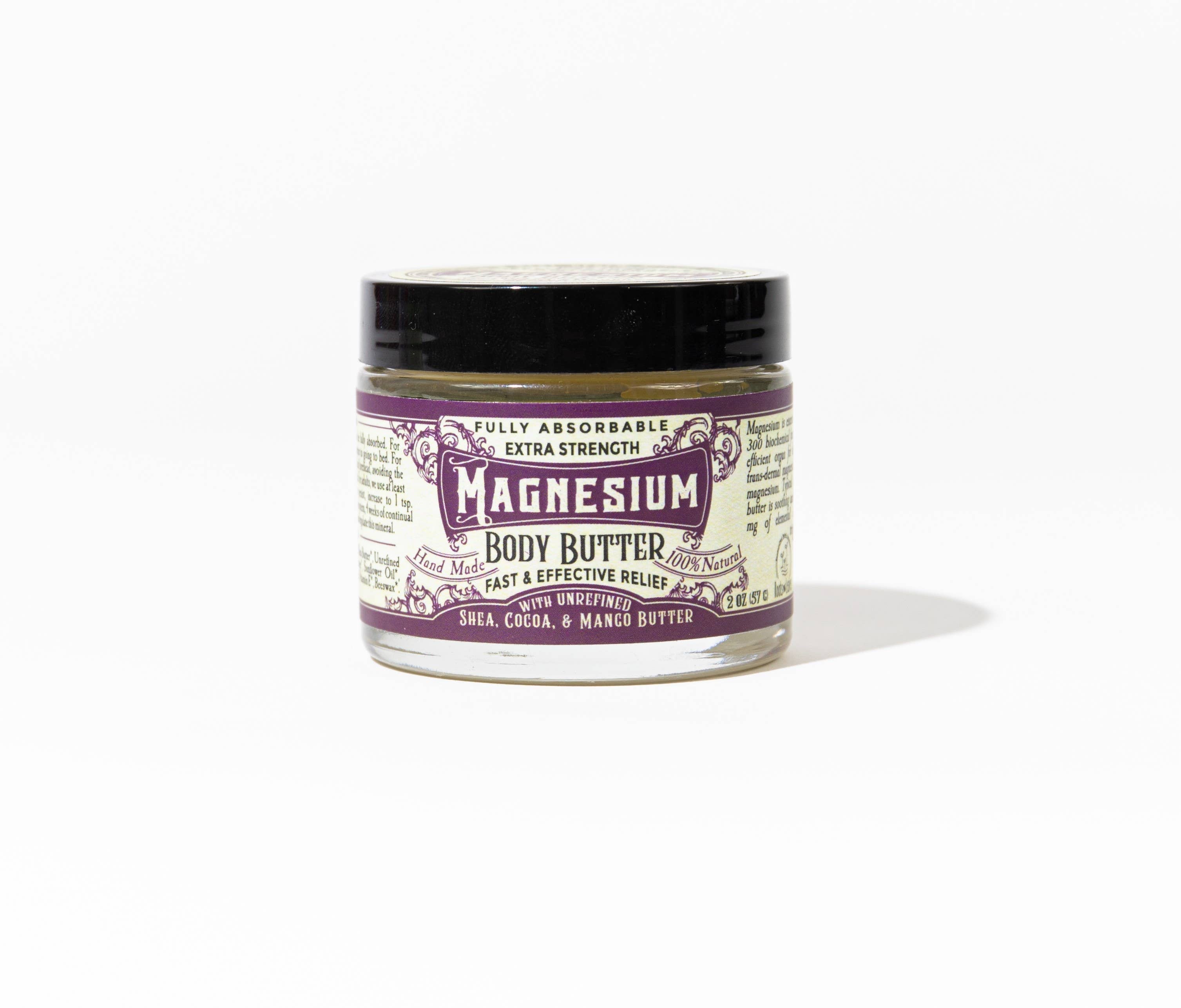Magnesium Body Butter by Roots & Leaves 2 oz