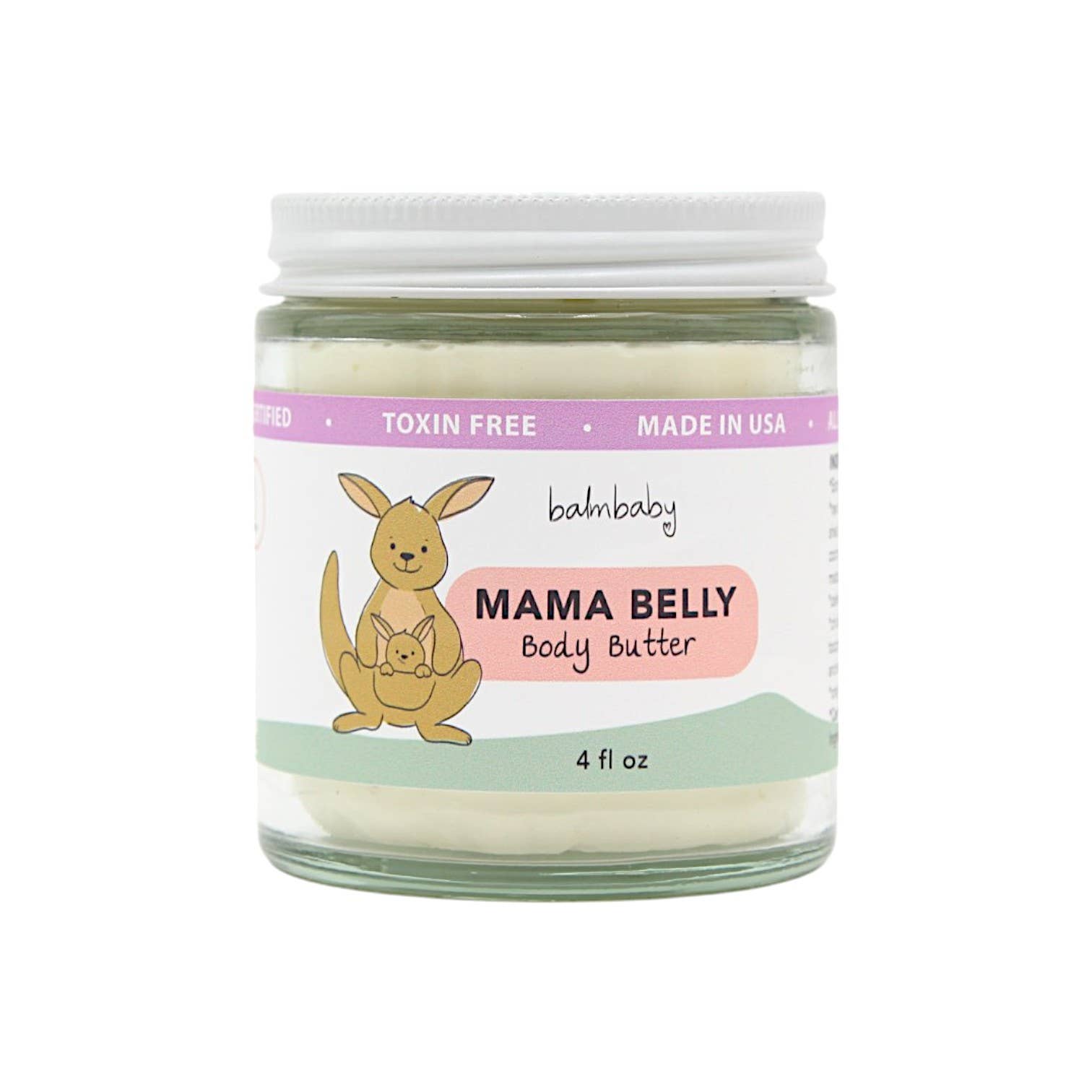Mama Belly Organic Body Butter by Taylor's Naturals 4 fl oz