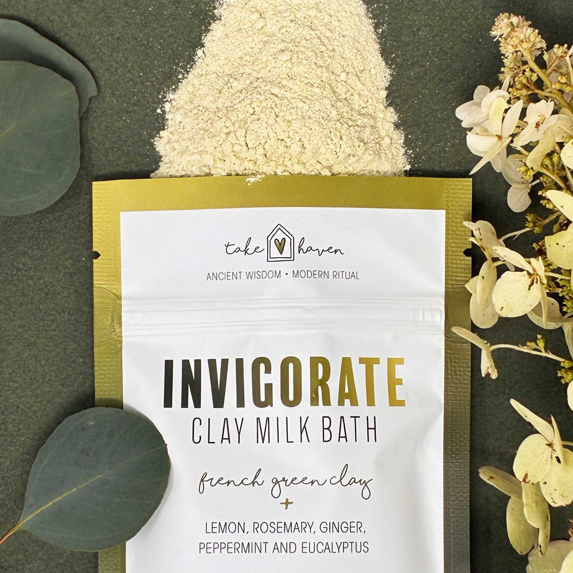 Clay Milk Bath - Invigorate by Take Haven 4oz