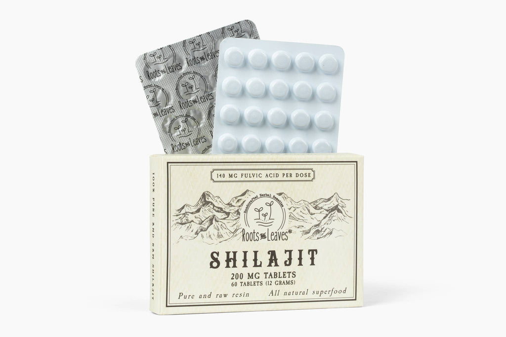 Pure Shilajit Tablets by Roots & Leaves 60ct
