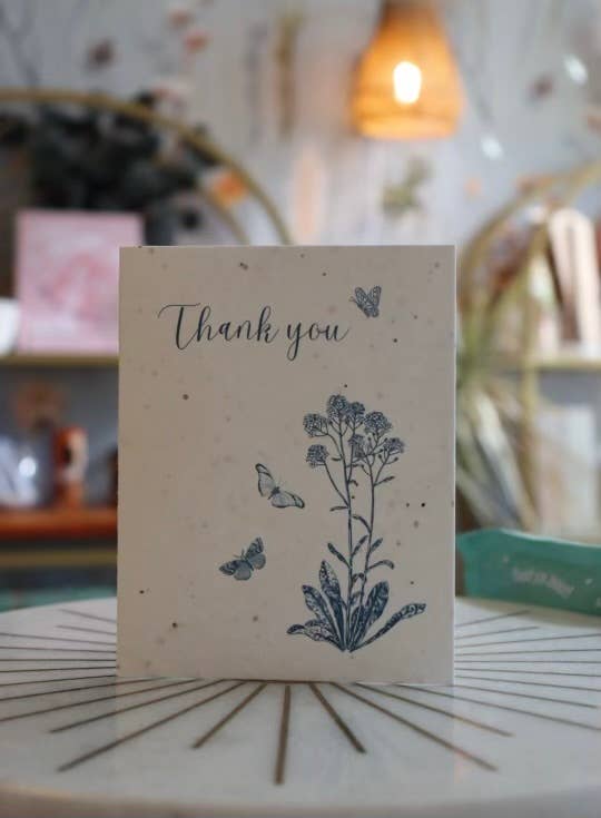 Plantable Thank You Card by The Raven's Edge Studio 1 card