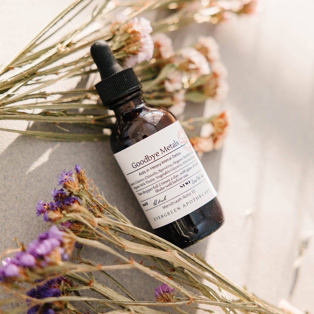 Goodbye Metals - Heavy Metal Detox by Evergreen Apothecary 2 oz