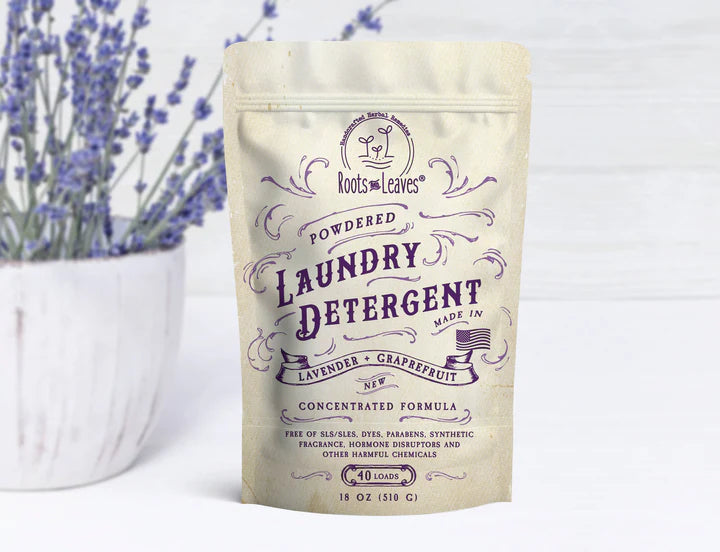 Roots And Leaves Powdered Laundry Detergent by Roots & Leaves 18 oz ( approx 40 loads)