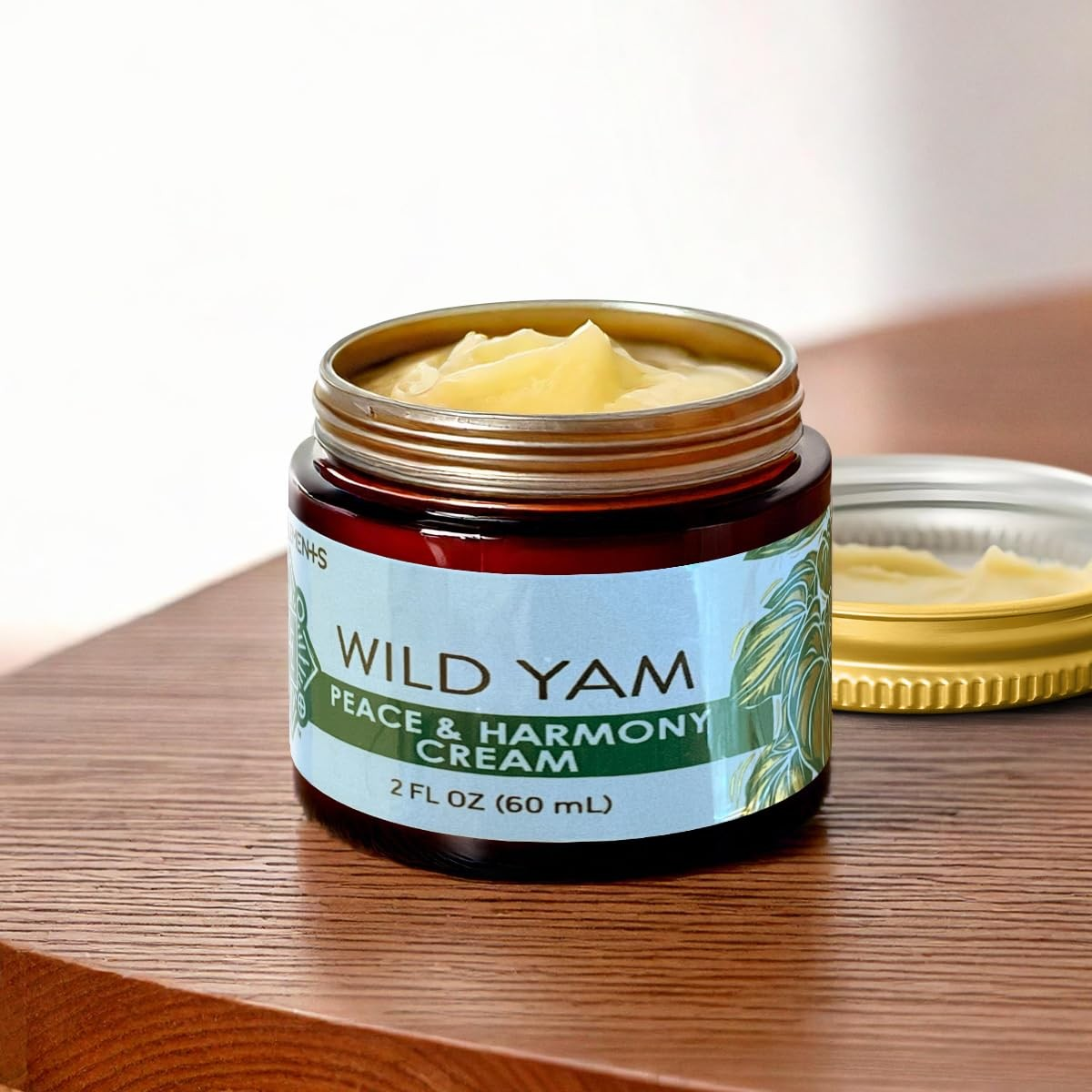 Wild Yam Peace & Harmony Cream by Four Elements Herbals 2 oz