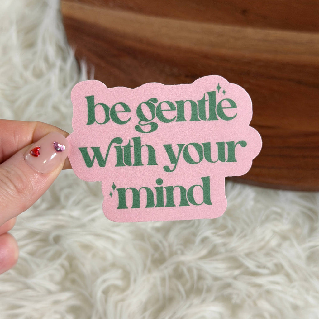 Be Gentle With Your Mind Sticker by Big Moods