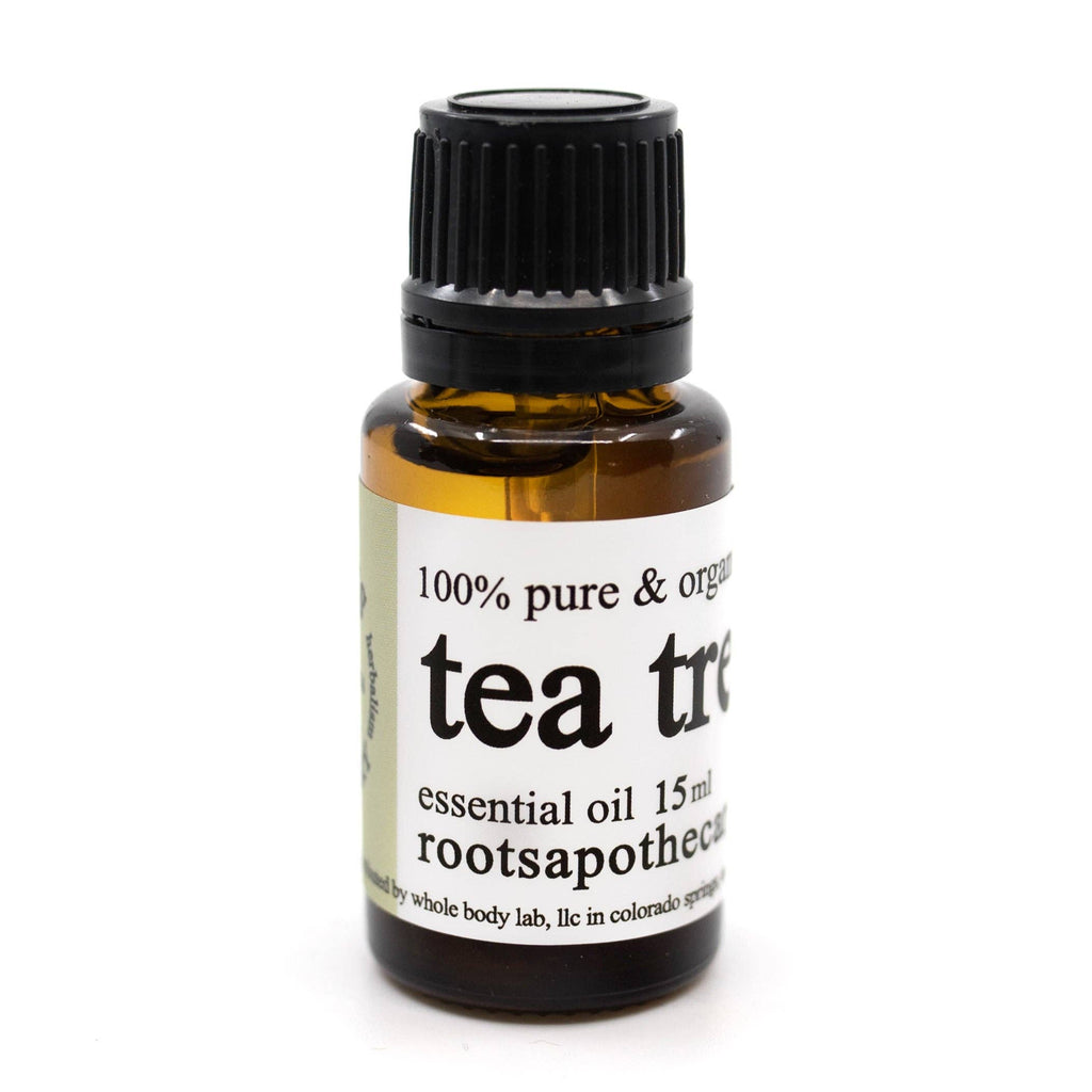 Organic Tea Tree Essential Oil by Roots Apothecary 15ml