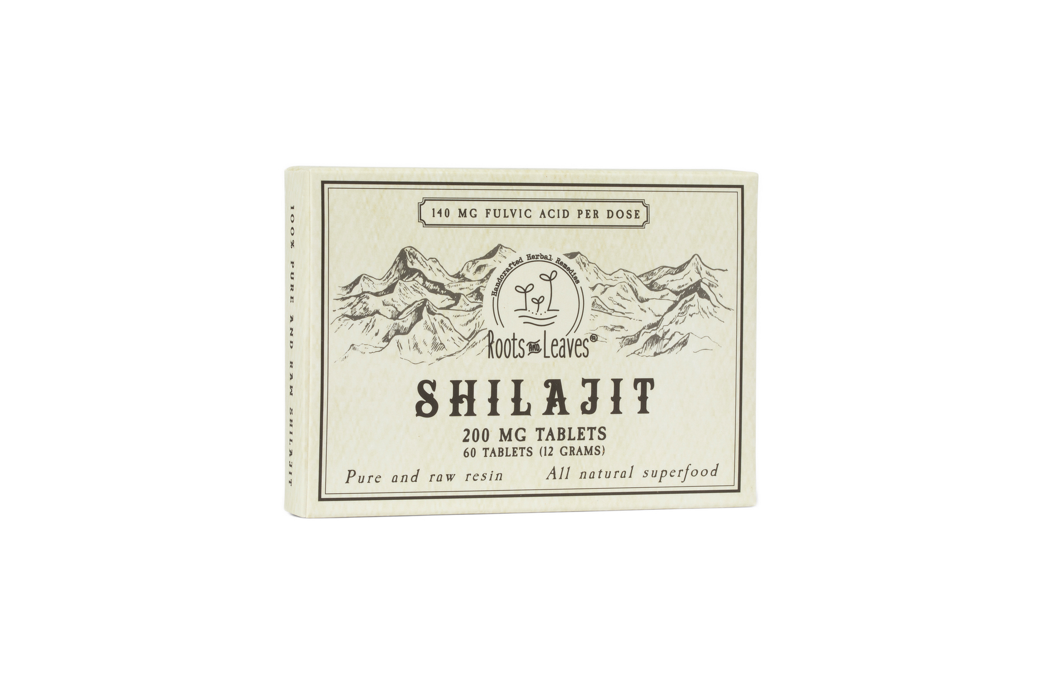 Pure Shilajit Tablets by Roots & Leaves 60ct