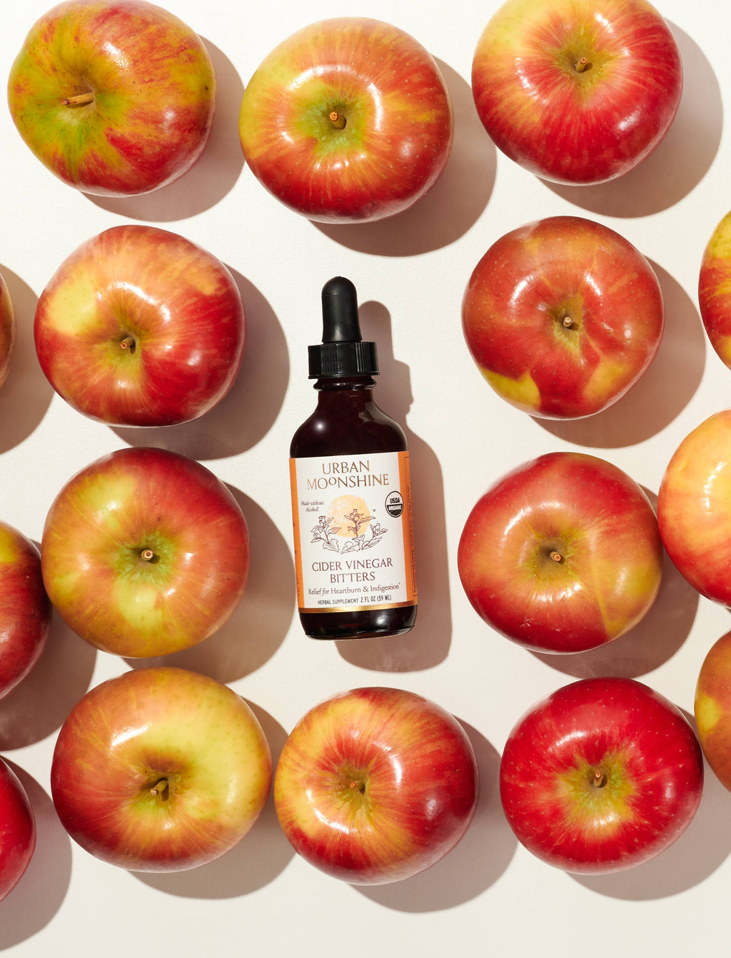 Cider Vinegar Digestive Bitters (Alcohol-free) by Urban Moonshine 2 fl oz