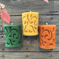 Lantern (Green Color Only) by Live Light Beeswax Candles
