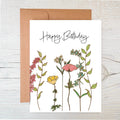 Plantable Birthday Card: Flower Garden by The Raven’s Edge Studio 1 card