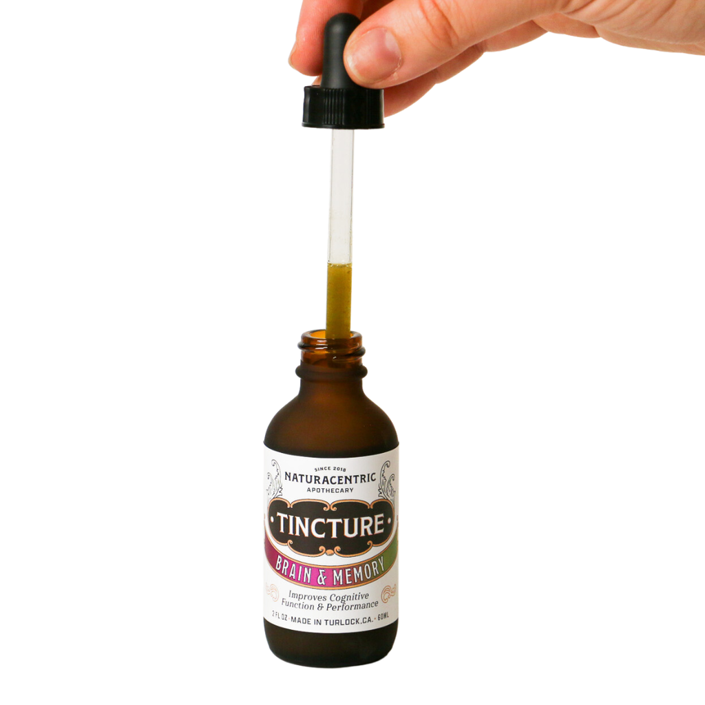 Brain & Memory Tincture by Naturacentric 2 fl oz