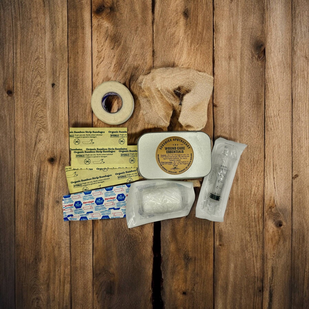 Field & Forest Fold Herbal First Aid Kit by Ecozoica Apothecary 1 kit, lots of benefits