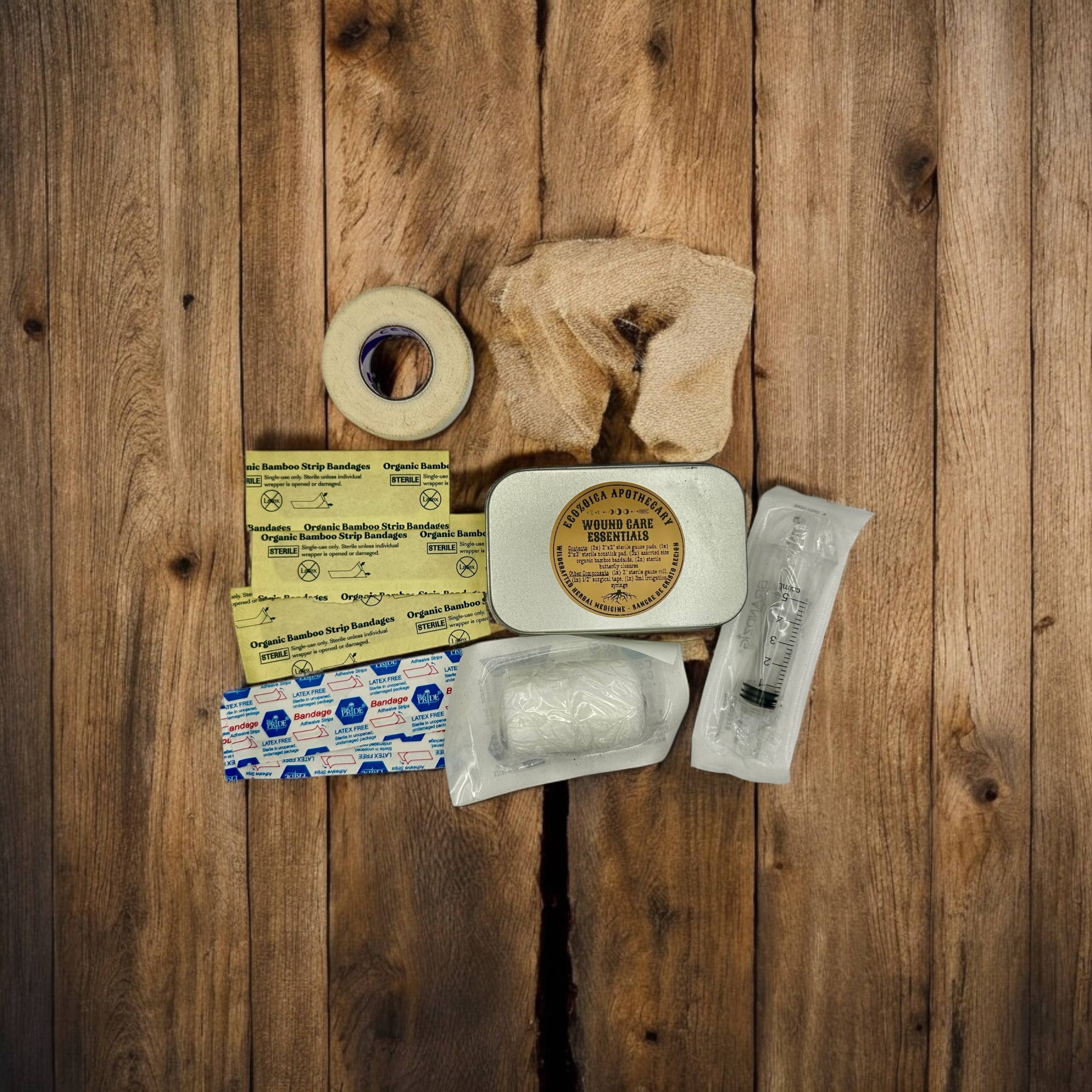 Field & Forest Fold Herbal First Aid Kit by Ecozoica Apothecary 1 kit, lots of benefits